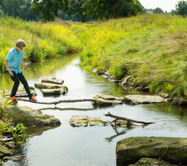 Fischpass an der Itz bei Rattelsdorf. Foto: Andreas Hub