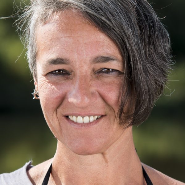 Marta Cadonicci beim Flussgesichter-Symposium 2014 in Hallstadt. Foto: Thomas Ochs