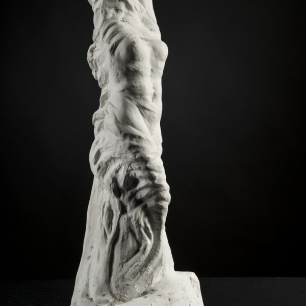 Modell der Skulptur "Emporsteigen" von Vanda Pianini. Foto: Thomas Ochs