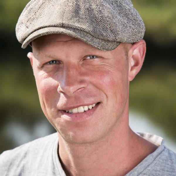 Stefan Esterbauer beim Flussgesichter-Symposium 2014 in Hallstadt. Foto: Thomas Ochs