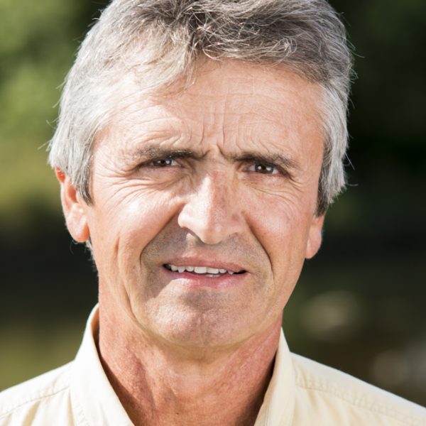 Gheorghi Filin beim Flussgesichter-Symposium 2014 in Hallstadt. Foto: Thomas Ochs