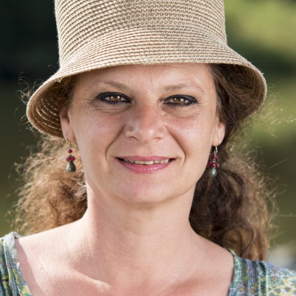 Simonetta Baldini beim Flussgesichter-Symposium 2014 in Hallstadt. Foto: Thomas Ochs