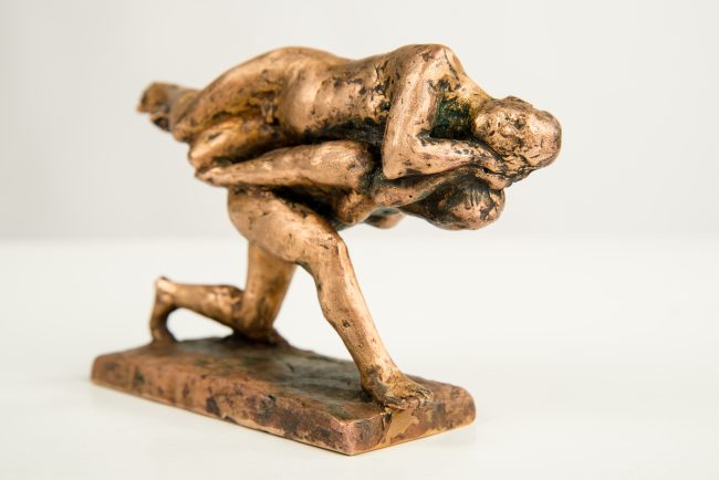 Entwurf "Zur Rentnerruh gebracht" für den Landkreis Bamberg von Adelbert Heil. Foto: Thomas Ochs