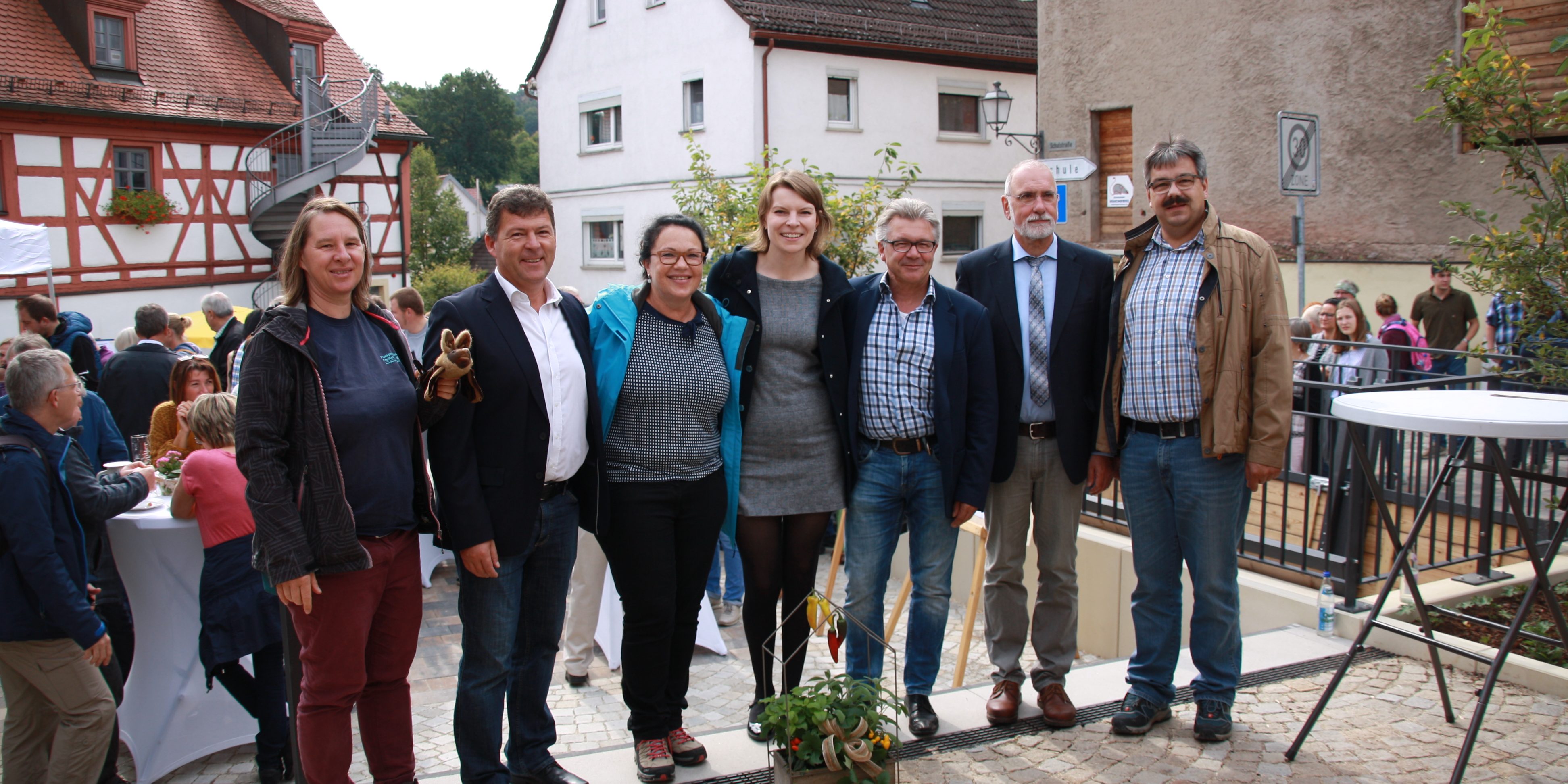 Eröffnung des Kellerzweiklangs in Viereth. Foto: Erich Beck