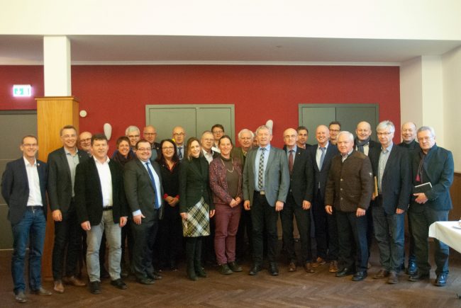 Teilnehmer der Mitgliedsversammlung des Flussparadieses Franken am 27.01.20 im Bauernmuseum in Frensdorf. Foto: Flussparadies Franken Teilnehmer der Mitgliedsversammlung des Flussparadieses Franken am 27.01.20 im Bauernmuseum in Frensdorf. Foto: Flussparadies Franken