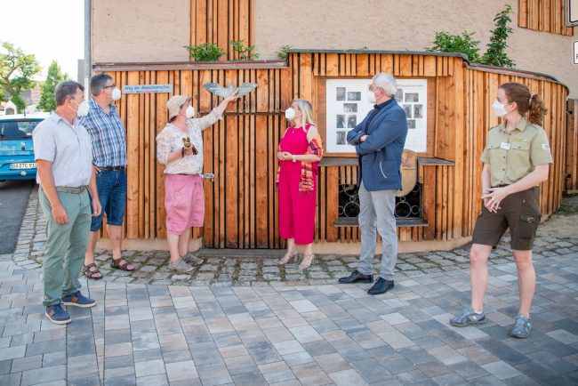 Eröffnung Fledermausweg in Viereth am 18.6.21. Foto: Thomas Ochs
