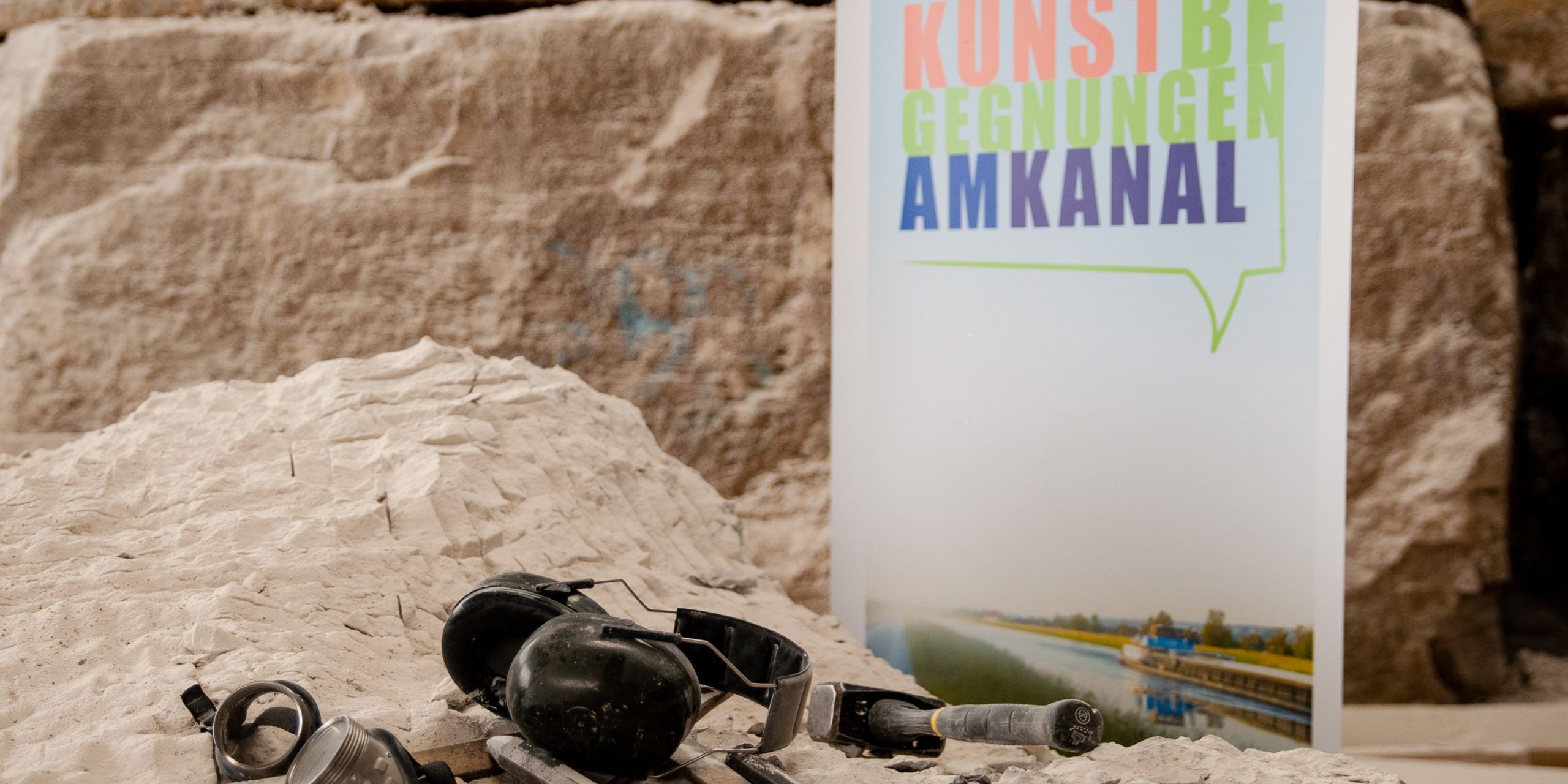 Kunstbegegnungen am Kanal Start 2021. Foto: Flussparadies Franken