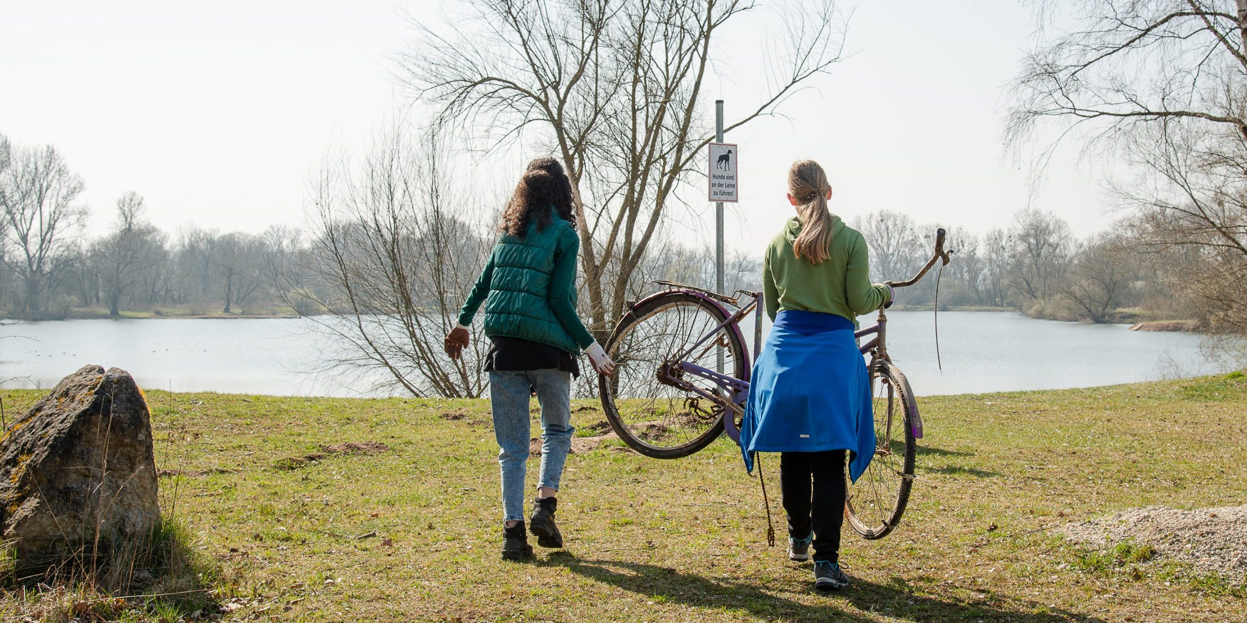 2022_03_Thomas Ochs_Kemmern_Fahrrad Fahrrad beim Müllsammeln in Kemmern gefunden. Foto: Thomas Ochs