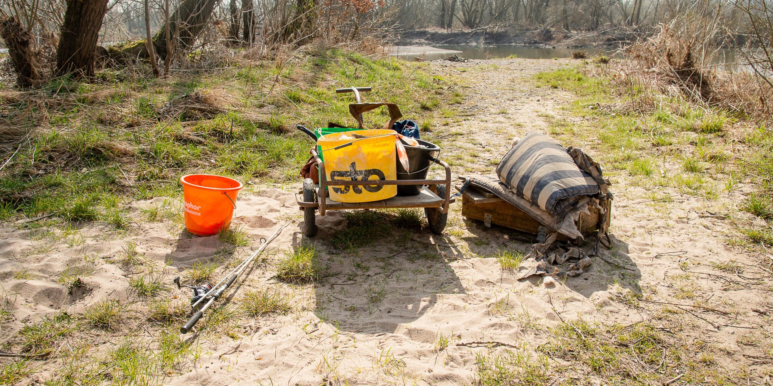 Müll gesammelt am Main bei Kemmern 2022. Foto: Thomas Ochs Müll gesammelt am Main bei Kemmern 2022. Foto: Thomas Ochs