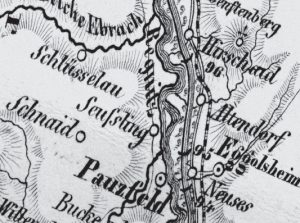 Ausschnitt aus einem Plan des Ludwig-Donau-Main-Kanals - Bildrechte: Museen der Stadt Bamberg