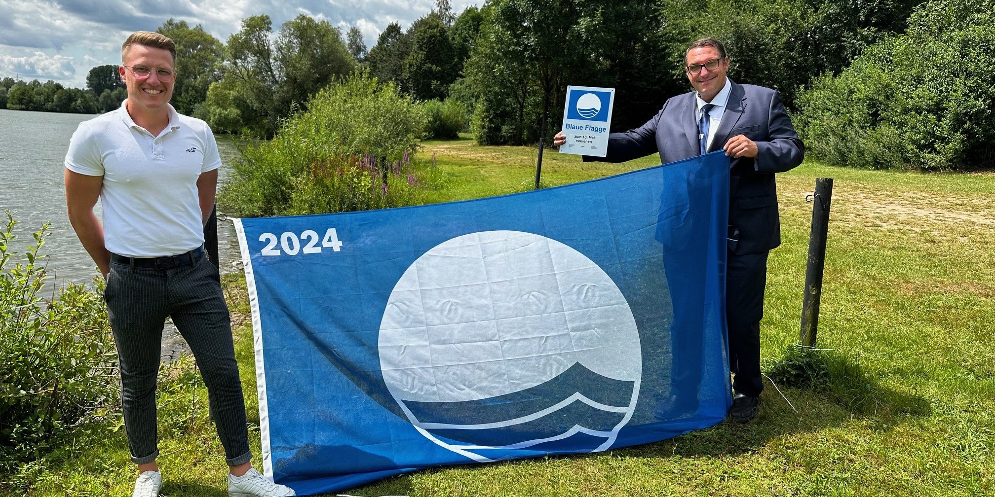 10 Jahre Blaue Flagge am Rudufersee 2024 Foto: Gemeinde MichelauiOFr 10 Jahre Blaue Flagge am Rudufersee 2024 Foto: Gemeinde MichelauiOFr