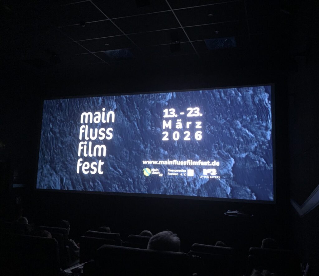 Gewässerschutz auf großer Leinwand: Das Main FlussFilmFest 2026 (Foto: Flussparadies Franken e.V.)