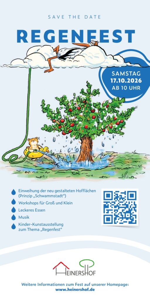 Regenfest 2026 Flyer, Quelle: Der Heinershof